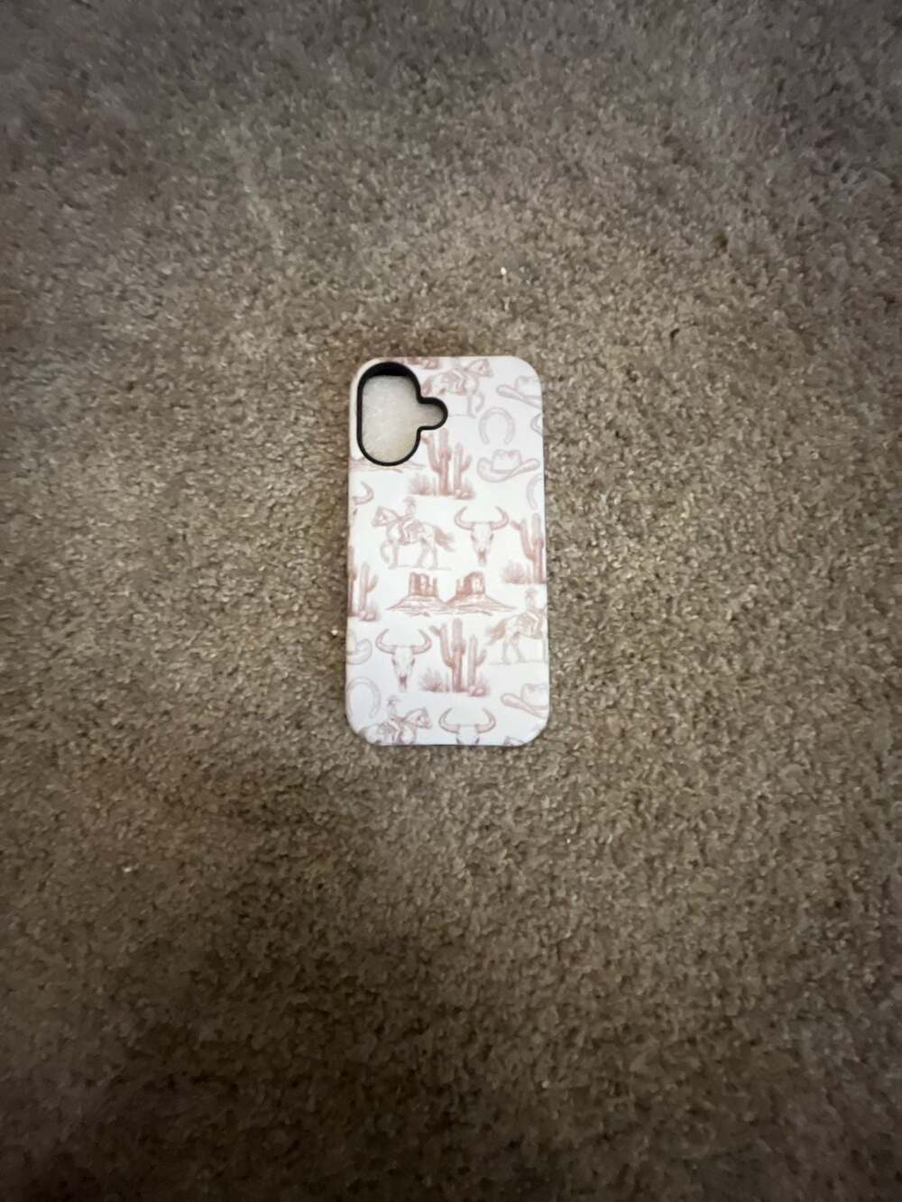 Western Desert Print Phone Case